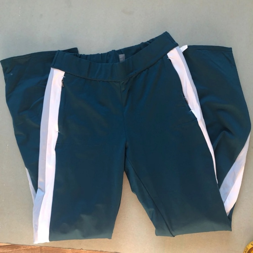 Zella Comfy pants green, white and gray size XS